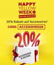 Nur heute 20% auf Accessoires&Socken bei Takko 