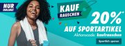 Nur heute 20% auf Sport Bekleidung, Schuhe und Ausr&uuml;stung im Galeria Karstadt Kaufhof Shop