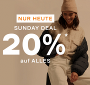 Nur heute 20% Extra-Rabatt auf alle Artikel bei Deichmann
