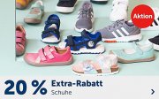 Nur heute 20% Extra-Rabatt auf alle Schuhe f&uuml;r Kids bei MyToys