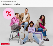 Nur heute 20% Extra-Rabatt auf ausgew&auml;hlte Fr&uuml;hlingsmode Mode f&uuml;r Damen, Herren und Kinder bei Otto