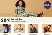 Nur heute 20% Extra-Rabatt auf das komplette Bekleidungs und Schuhe Sortiment f&uuml;r Kids bei MyToys