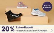 Nur heute 20% Extra-Rabatt auf &uuml;ber 7.300 Halbschuhe & Sneakers f&uuml;r Kids bei MyToys