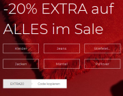 Nur heute 20% Extra-Rabatt On Top auf bereits reduzierte Artikel im ABOUT YOU Sale