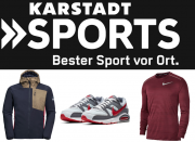 Nur heute 20% Rabatt ab 3 Artikel im Karstadt Sports Shop