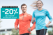 Nur heute 20% Rabatt ab 3 Teile im Karstadt Sports Shop
