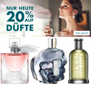 Nur heute 20% Rabatt auf alle D&uuml;fte im Galeria Karstadt Kaufhof Shop