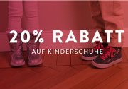 Nur heute 20% Rabatt auf alle Schuhe f&uuml;r Kinder bei Mirapodo