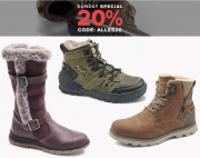 Nur heute 20% Rabatt auf alle Schuhe inkl. bereits reduzierte Artikel bei Deichmann