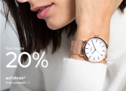 Nur heute 20% Rabatt auf alle Uhren bei Galeria