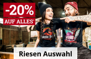 Nur heute 20% Rabatt auf alles bei EMP