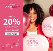 Nur heute 20% Rabatt auf ALLES inkl. bereits reduzierte Artikel im Sale bei Sheego