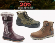 Nur heute 20% Rabatt auf ausgew&auml;hlte Schuhe f&uuml;r Damen, Herren und Kinder bei Deichmann
