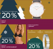 Nur heute 20% Rabatt auf Beauty, Uhren, Schmuck, W&auml;sche, Handtaschen und mehr bei Galeria