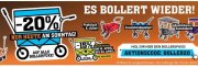 nur heute 20% Rabatt auf Bollerwagen