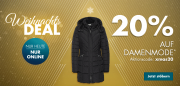 Nur heute 20% Rabatt auf Damenmode im Galeria Karstadt Kaufhof Shop