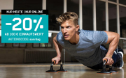 Nur heute 20% Rabatt auf fast ALLES ab 100 Euro Bestellwert im Karstadt Sports Shop