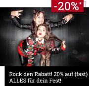 Nur heute 20% Rabatt auf fast alles bei EMP