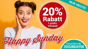 Nur heute 20% Rabatt auf fast alles + kostenloser Versand bei Weltbild