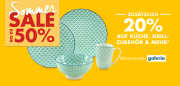 Nur heute 20% Rabatt auf Heimtextilien, K&uuml;che und Grillzubeh&ouml;r, Rucks&auml;cke uwm. bei Galeria Karstadt