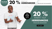 Nur heute 20% Rabatt auf Herrenmode im Karstadt Shop