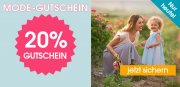 Nur heute 20% Rabatt auf Kinder- und Babymode im Babymarkt Shop