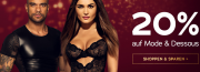 Nur heute 20% Rabatt auf Mode & Dessous im Orion Shop