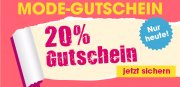 Nur heute 20% Rabatt auf Mode im Babymarkt Shop