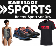 Nur heute 20% Rabatt auf Outdoor, Rollsport und Bademode im Karstadt Sports Shop