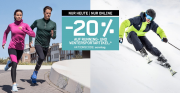 Nur heute 20% Rabatt auf Running und Wintersport im Karstadt Sports Shop