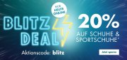 Nur heute 20% Rabatt auf Schuhe und Sportschuhe im Galeria Karstadt Kaufhof Shop
