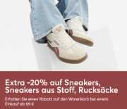 Nur heute 20% Rabatt auf &uuml;ber 8.400 ausgew&auml;hlte Sneakers und Rucks&auml;cke bei eSchuhe