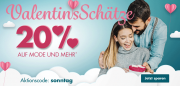 Nur heute 20% Rabatt auf Valentinssch&auml;tze im Galeria Karstadt Shop