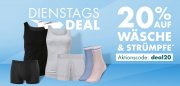 Nur heute 20% Rabatt auf W&auml;sche, Str&uuml;mpfe, Dessous und mehr im Galeria Karstadt Kaufhof Shop