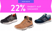 Nur heute 22% Extra-Rabatt auf &uuml;ber 14.000 Sneaker f&uuml;r Damen und Herren im Mirapodo Shop