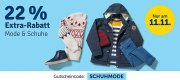 Nur heute 22% Extra-Rabatt On Top auf Kinder Mode und Schuhe im MyToys Shop