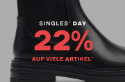 Nur heute 22% Rabatt auf ausgew&auml;hlte Schuhe f&uuml;r Damen, Herren und Kinder bei Deichmann
