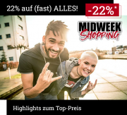 Nur heute 22% Rabatt auf fast alles bei EMP