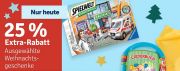 Nur heute 25% Extra-Rabatt auf ausgew&auml;hlte Weihnachtsgeschenke im MyToys Shop