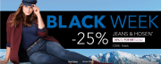 Nur heute 25% Rabatt auf Jeans & Hosen im Sheego Shop