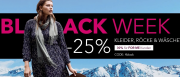 Nur heute 25% Rabatt auf Kleider, R&ouml;cke und W&auml;sche im Sheego Shop