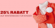 Nur heute 25% Rabatt auf Wintermode f&uuml;r Kinder bei Mirapodo