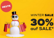 Nur heute 30% Extra-Rabatt auf alle bereits reduzierte Artikel im Sale bei Mister Lady