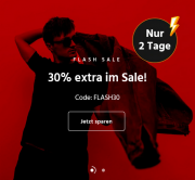 Nur heute 30% Extra-Rabatt auf alle bereits reduzierte Sale-Artikel bei Denimfy