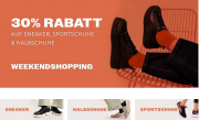 Nur heute 30% Extra-Rabatt auf alle Sneaker, Sportschuhe, Halbschuhe f&uuml;r Damen & Herren bei Mirapodo