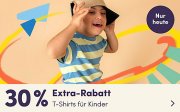 Nur heute 30% Extra-Rabatt auf alle T-Shirts f&uuml;r Kids bei MyToys