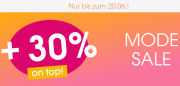 Nur heute 30% Extra-Rabatt auf bereits reduzierte Baby- und Kindermode im Sale im Babymarkt