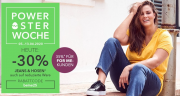 Nur heute 30% Rabatt auf alle Artikel aus dem Sortimenten Jeans & Hosen im Sheego Shop