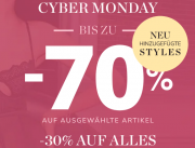 Nur heute 30% Rabatt auf ALLES und bis zu 70% Rabatt auf ausgesuchte Styles bei Hunkem&ouml;ller