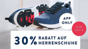 Nur heute 30% Rabatt auf &uuml;ber 22.000 Herrenschuhe in der Mirapodo App